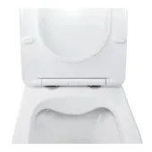 Готове рішення Qtap для ванної кімнати: підвісний унітаз Swan Rimless + комплект інсталяції Nest 4 в 1 (лінійна клавіша White)