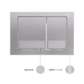 Готове рішення Qtap для ванної кімнати: підвісний унітаз Jay Rimless + комплект інсталяції Nest 4 в 1 (квадратна клавіша Satin)