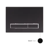 Готове рішення Qtap для ванної кімнати: підвісний унітаз Jay Rimless + комплект інсталяції Nest 4 в 1 (лінійна клавіша Black mat)