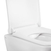 Готове рішення Qtap для ванної кімнати: підвісний унітаз Tern Rimless + комплект інсталяції Nest 4 в 1 (кругла клавіша Satin)