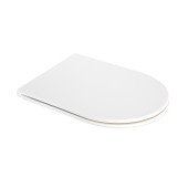 Унітаз-компакт Qtap Robin безобідковий з сидінням Soft-close QT13222141ARW