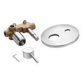 Змішувач для душу Qtap Spring прихованого монтажу на два споживача QTSPRCRM0102 Chrome Змішувач для душу Qtap Spring прихованого монтажу на два споживача QTSPRCRM0102 Chrome