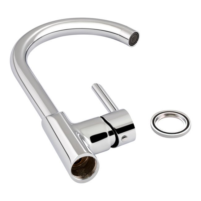 Змішувач для кухні Qtap Grand QTGRACRM007F Chrome Змішувач для кухні Qtap Grand QTGRACRM007F Chrome