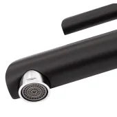 Змішувач для раковини Qtap Grand QTGRABCR001F Chrome/Black