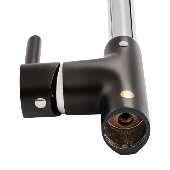 Змішувач для кухні Qtap Grand QTGRABCR007F Chrome/Black Змішувач для кухні Qtap Grand QTGRABCR007F Chrome/Black