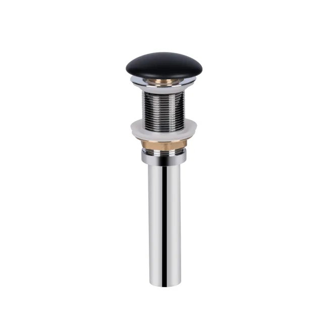 Донний клапан для раковини Qtap PU03 70х70х227.5 Matt black Донний клапан для раковини Qtap PU03 70х70х227.5 Matt black