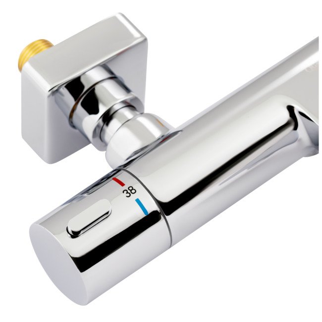 Змішувач для ванни Qtap Votice термостатичний QVTC30T105GC Chrome Змішувач для ванни Qtap Votice термостатичний QVTC30T105GC Chrome