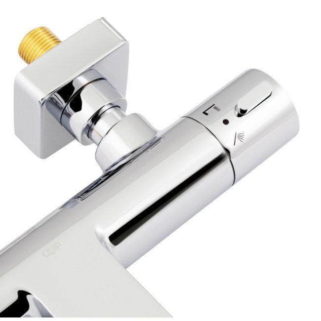 Змішувач для ванни Qtap Votice термостатичний QVTC30T105GC Chrome Змішувач для ванни Qtap Votice термостатичний QVTC30T105GC Chrome