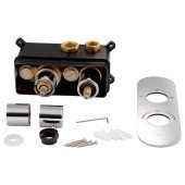 Змішувач для душу Qtap Votice термостатичний прихованого монтажу на два споживача QTVOT65T105OGC Chrome Змішувач для душу Qtap Votice термостатичний прихованого монтажу на два споживача QTVOT65T105OGC Chrome