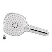 Лійка для ручного душу Qtap Rucni 120 мм округла QTRUCA121N3KCW Chrome