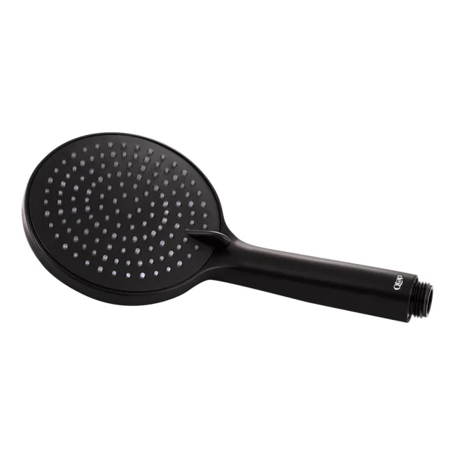 Лійка для ручного душу Qtap Rucni 115 мм округла QTRUCA116O3PBB Black Matt Лійка для ручного душу Qtap Rucni 115 мм округла QTRUCA116O3PBB Black Matt