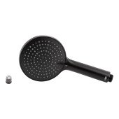 Лійка для ручного душу Qtap Rucni 115 мм округла QTRUCA116O3PBB Black Matt Лійка для ручного душу Qtap Rucni 115 мм округла QTRUCA116O3PBB Black Matt