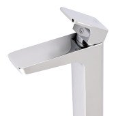 Змішувач для раковини Qtap Namesti високий QTNAM1025H102C Chrome Змішувач для раковини Qtap Namesti високий QTNAM1025H102C Chrome