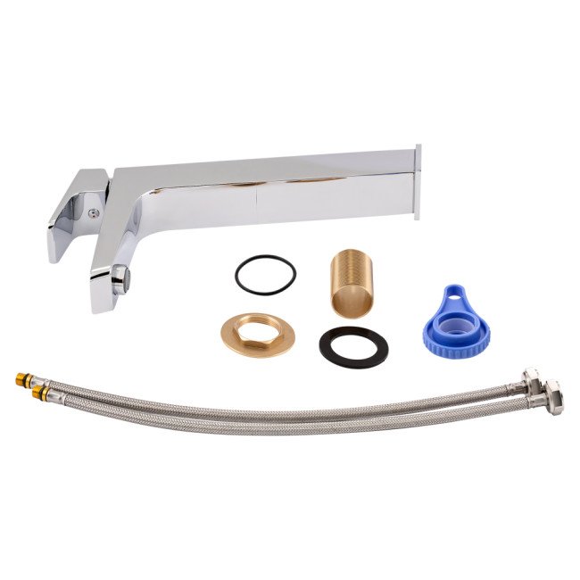 Змішувач для раковини Qtap Namesti високий QTNAM1025H102C Chrome Змішувач для раковини Qtap Namesti високий QTNAM1025H102C Chrome