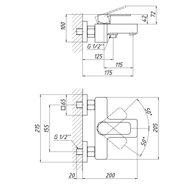 Змішувач для ванни Qtap Namesti QTNAM3025102DC Chrome 2 Змішувач для ванни Qtap Namesti QTNAM3025102DC Chrome 2