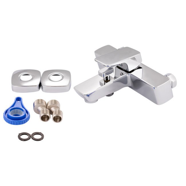 Змішувач для ванни Qtap Namesti QTNAM3025102DC Chrome Змішувач для ванни Qtap Namesti QTNAM3025102DC Chrome