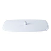 Лійка для верхнього душу Qtap Hlavova 500х300 мм прямокутна QTHLAS500N1ZWW White