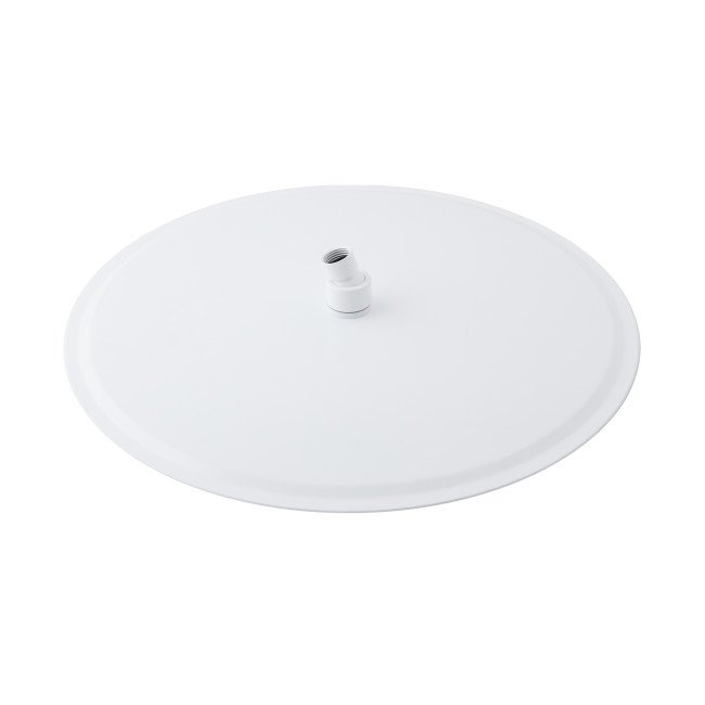 Лійка для верхнього душу Qtap Hlavova 400 мм округла QTHLAS400O1ZWW White Лійка для верхнього душу Qtap Hlavova 400 мм округла QTHLAS400O1ZWW White
