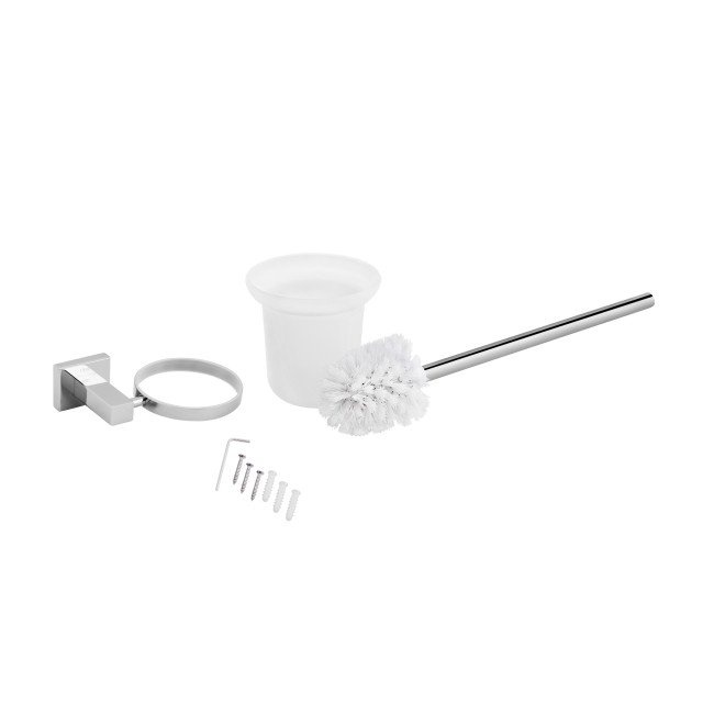 Йоржик підвісний Qtap Crow QTST3101103C Chrome (Štětka)