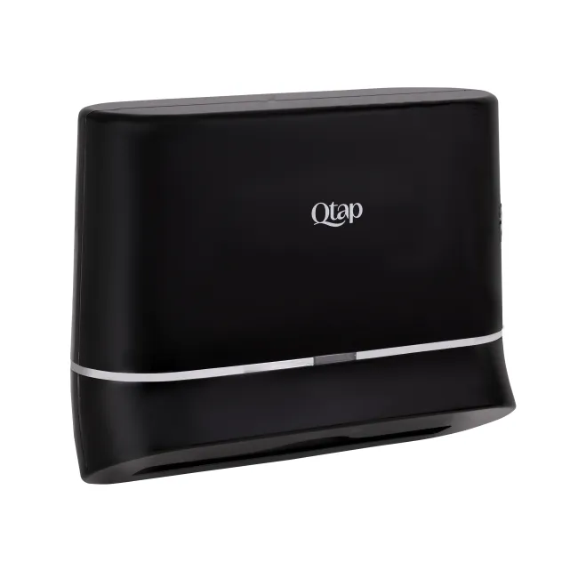 Тримач для паперових рушників Qtap Pohodli 300 мм QTDR600BP Black (Pobut) Тримач для паперових рушників Qtap Pohodli 300 мм QTDR600BP Black (Pobut)