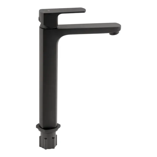 Змішувач для раковини Qtap Lipno високий QTLIPNO1023H101CB Black Matt Змішувач для раковини Qtap Lipno високий QTLIPNO1023H101CB Black Matt