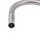Змішувач для кухні Qtap Lenicka з висувним виливом QTLEN9138103UN Brushed Nickel PVD Змішувач для кухні Qtap Lenicka з висувним виливом QTLEN9138103UN Brushed Nickel PVD