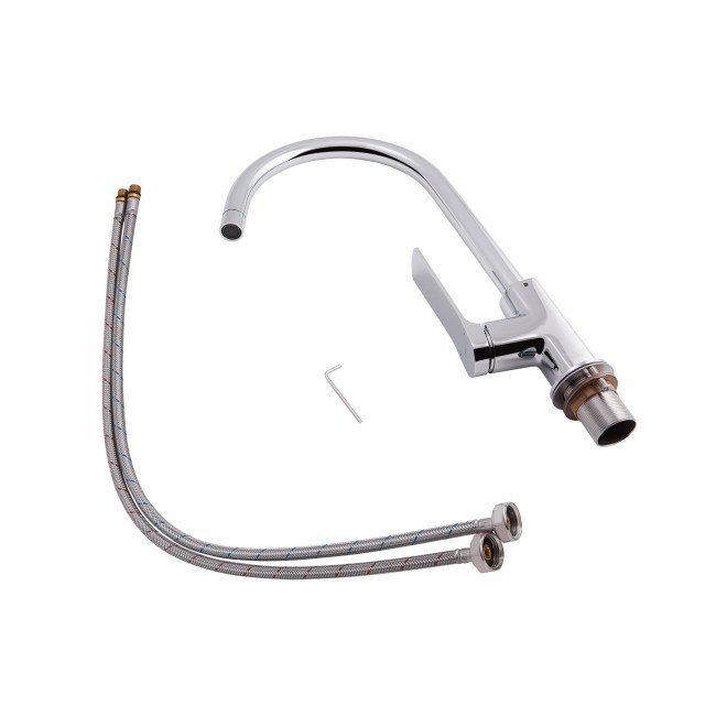 Змішувач для кухні Qtap Slavonice QTSLV9042103UC Chrome Змішувач для кухні Qtap Slavonice QTSLV9042103UC Chrome