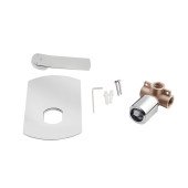 Змішувач для душу Qtap Slavonice прихованого монтажу QTSLV6042103C Chrome Змішувач для душу Qtap Slavonice прихованого монтажу QTSLV6042103C Chrome