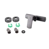 Змішувач для душу Qtap Lipno QTLIPNO4023101G Graphite