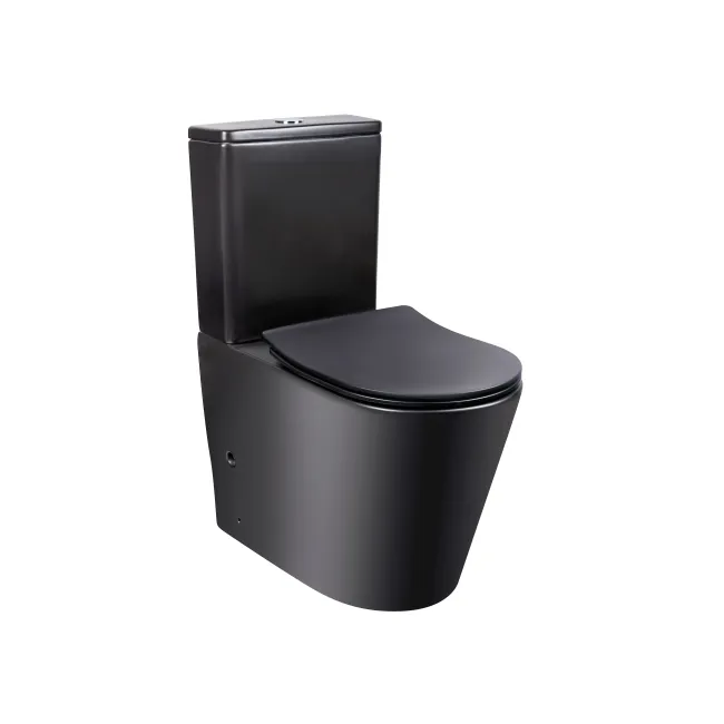 Унітаз-компакт Qtap Scorpio безобідковий з сидінням Soft-close QT14222125ARMB Унітаз-компакт Qtap Scorpio безобідковий з сидінням Soft-close QT14222125ARMB