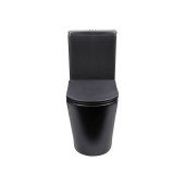 Унітаз-компакт Qtap Scorpio безобідковий з сидінням Soft-close QT14222125ARMB