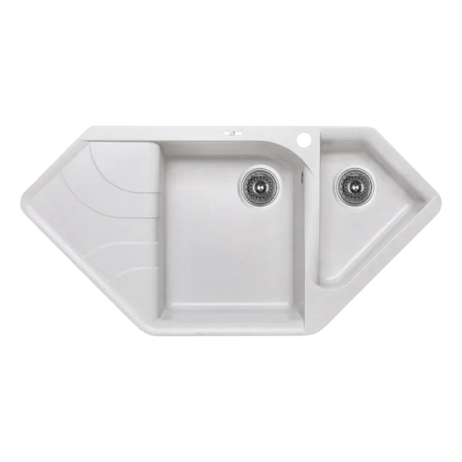 Кухонна мийка з додатковою чашею Lidz 1000x500/225 GRA-09 (LIDZGRA091000500225) Кухонна мийка з додатковою чашею Lidz 1000x500/225 GRA-09 (LIDZGRA091000500225)