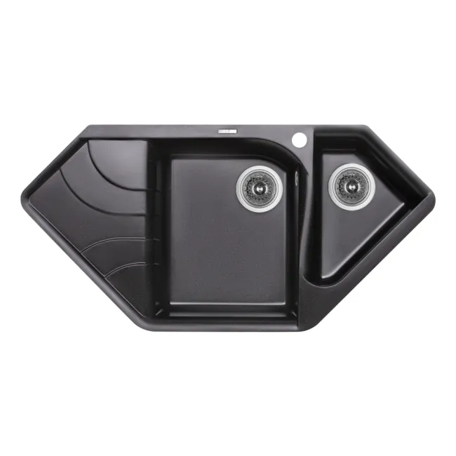 Кухонна мийка з додатковою чашею Lidz 1000x500/225 BLM-14 (LIDZBLM141000500225) Кухонна мийка з додатковою чашею Lidz 1000x500/225 BLM-14 (LIDZBLM141000500225)