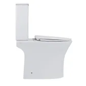 Унітаз-компакт Qtap Presto безобідковий з сідінням Soft-close QT24221217AW