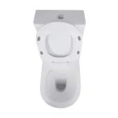Унітаз-компакт Qtap Presto безобідковий з сідінням Soft-close QT24221217AW