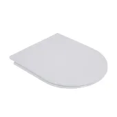 Унітаз-компакт Qtap Presto безобідковий з сідінням Soft-close QT24221217AW