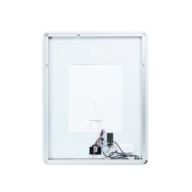 Дзеркало Qtap Scorpio 800х600 з LED-підсвічуванням Touch, з антизапотіванням, з димером, рег. темп. кольору (3000-6500K) Reverse QT14781003W