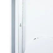 Дзеркало Qtap Stork 800х600 з LED-підсвічуванням Touch, лінза, цифровий годинник, димер, рег. яскравості QT157814226080W