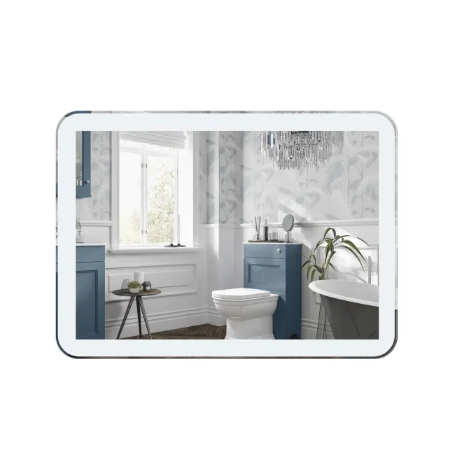 Дзеркало Qtap Swan 800х600 з LED-підсвічуванням Touch, димер, рег. яскравості Reverse QT167814146080W Дзеркало Qtap Swan 800х600 з LED-підсвічуванням Touch, димер, рег. яскравості Reverse QT167814146080W