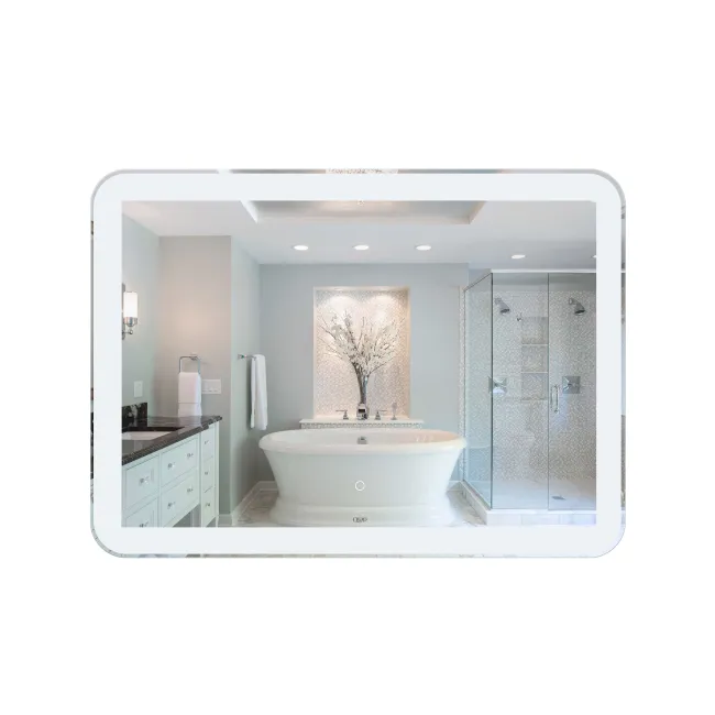 Дзеркало Qtap Swan 1000х700 з LED-підсвічуванням Touch, димер, рег. яскравості QT1678141470100W Дзеркало Qtap Swan 1000х700 з LED-підсвічуванням Touch, димер, рег. яскравості QT1678141470100W