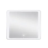 Дзеркало Qtap Leo 800х700 з LED-підсвічуванням Touch, димер, рег. яскравості QT117814187080W