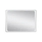 Дзеркало Qtap Leo 1000х700 з LED-підсвічуванням Touch, димер, рег. яскравості QT1178141870100W