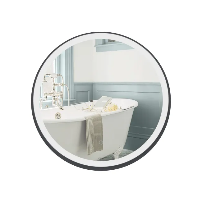 Дзеркало Qtap Robin R600 з LED-підсвічуванням Touch, з антизапотіванням, з димером, рег. темп. кольору (3000-6500K) QT13786501B Дзеркало Qtap Robin R600 з LED-підсвічуванням Touch, з антизапотіванням, з димером, рег. темп. кольору (3000-6500K) QT13786501B