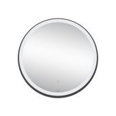 Дзеркало Qtap Robin R600 з LED-підсвічуванням Touch, з антизапотіванням, з димером, рег. темп. кольору (3000-6500K) QT13786501B