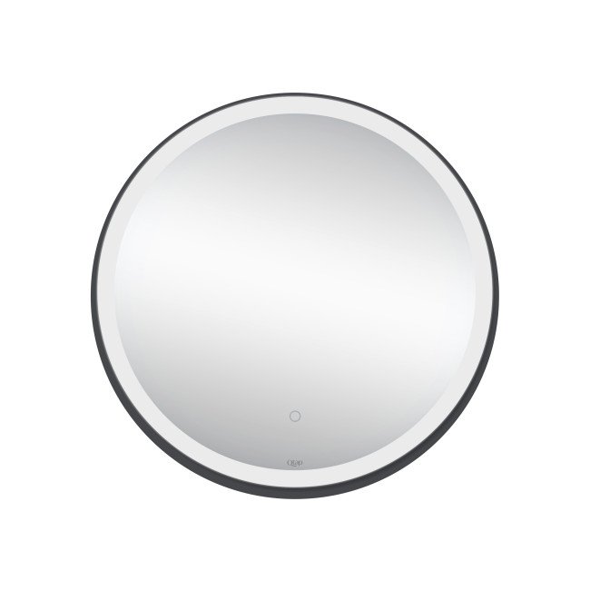 Дзеркало Qtap Robin R600 з LED-підсвічуванням Touch, з антизапотіванням, з димером, рег. темп. кольору (3000-6500K) QT13786501B