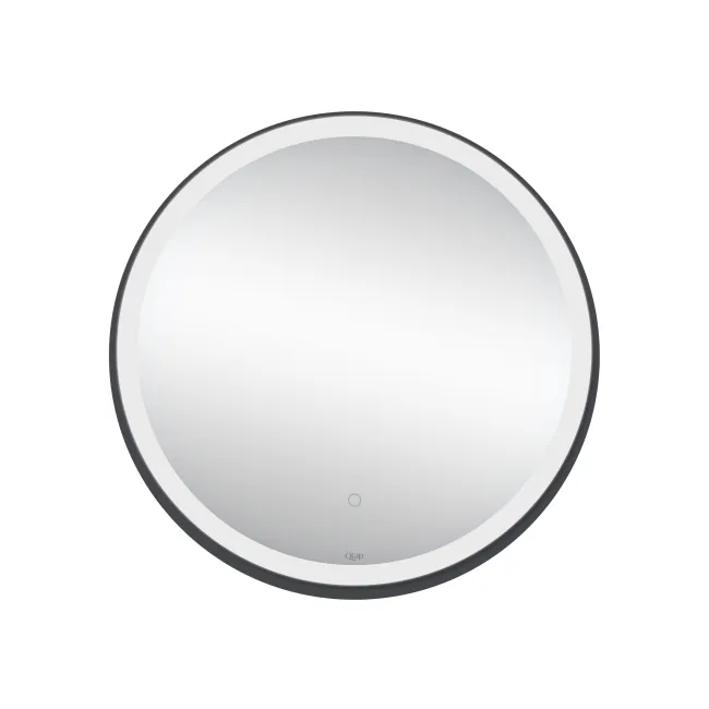 Дзеркало Qtap Robin R600 з LED-підсвічуванням Touch, з антизапотіванням, з димером, рег. темп. кольору (3000-6500K) QT13786501B