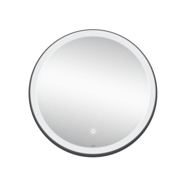 Дзеркало Qtap Robin R600 з LED-підсвічуванням Touch, з антизапотіванням, з димером, рег. темп. кольору (3000-6500K) QT13786501B
