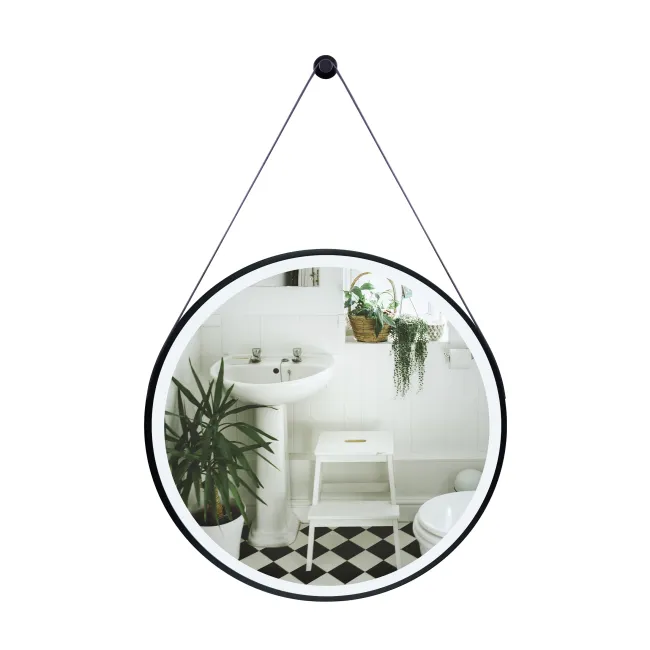 Дзеркало Qtap Robin R600 з LED-підсвічуванням, на ремені QT13786502B Дзеркало Qtap Robin R600 з LED-підсвічуванням, на ремені QT13786502B