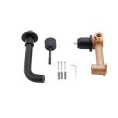 Змішувач для раковини Qtap Scorpio прихованого монтажу QTSCOR3050105B Black Matt Змішувач для раковини Qtap Scorpio прихованого монтажу QTSCOR3050105B Black Matt