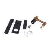 Змішувач для раковини Qtap Slavonice прихованого монтажу QTSLA3040103DB Black Matt Змішувач для раковини Qtap Slavonice прихованого монтажу QTSLA3040103DB Black Matt